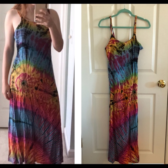 Gypsy Rose Dresses & Skirts - Tie-Dye Maxi Dress
